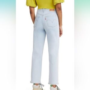 Levi’s ribcage straight ankle jeans